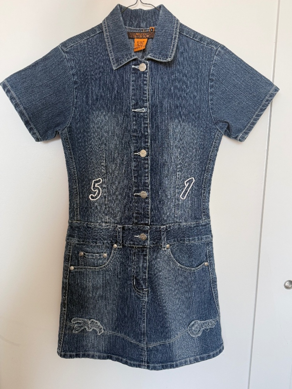 New Vintage Denim mini dress